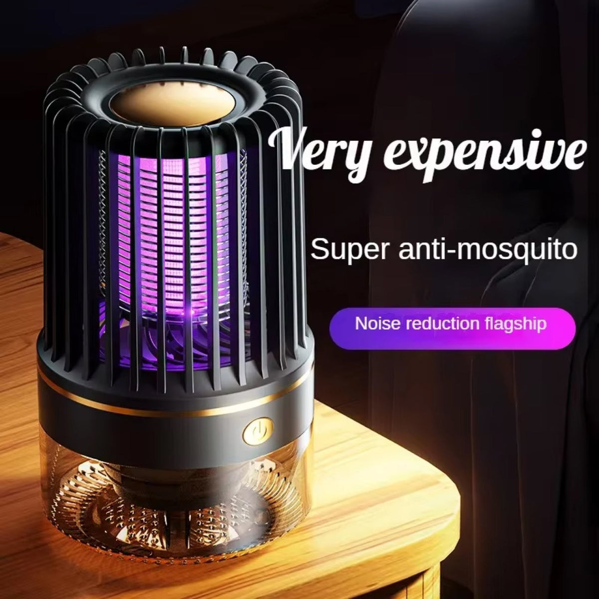 MozeeZap Mosquito Trap | Silent & Portable Indoor Bug Zapper UK