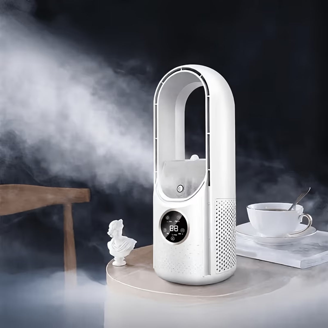 AiryKull Portable Air Cooler 720° Bladeless Fan UK