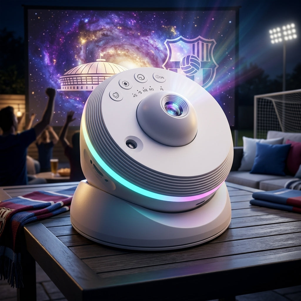 ObseVersy 4K HD Galaxy Projector with 13 Film Discs