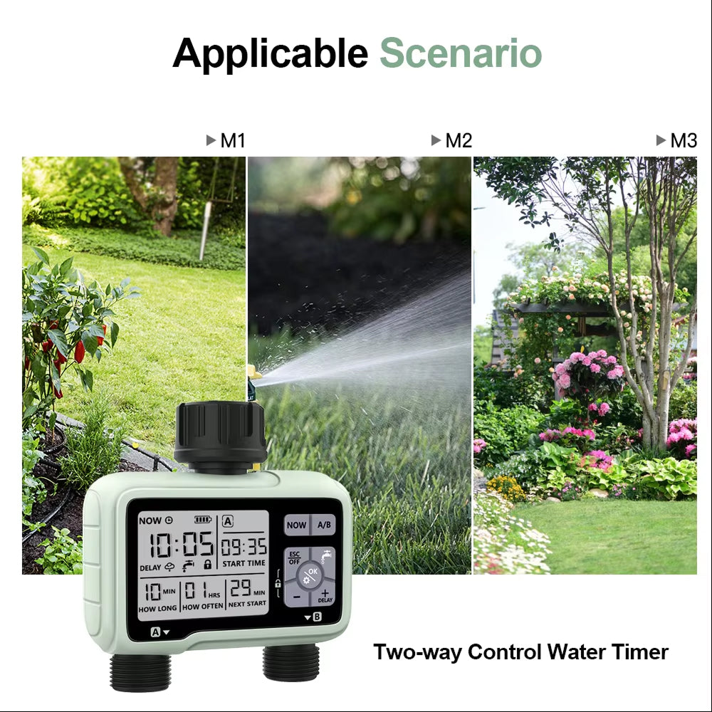 OasisZit Programmable Garden Hose Timer & Sprinkler Controller