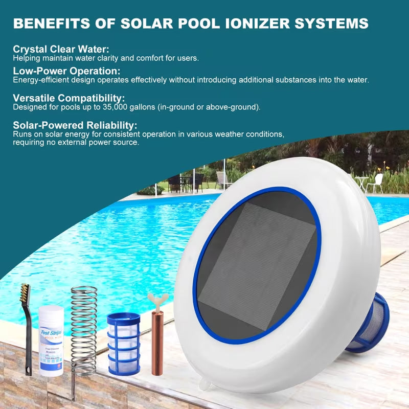 IonaraSol Solar-Powered Mineral Pool Purification System