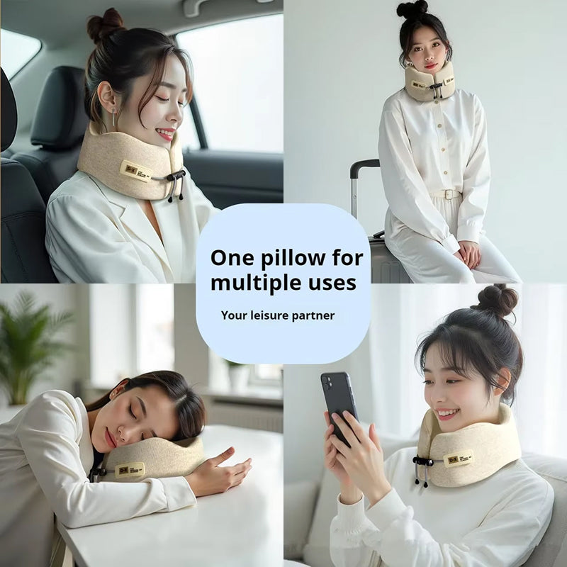 Trapittal Ergonomic Memory Foam Travel Pillow UK
