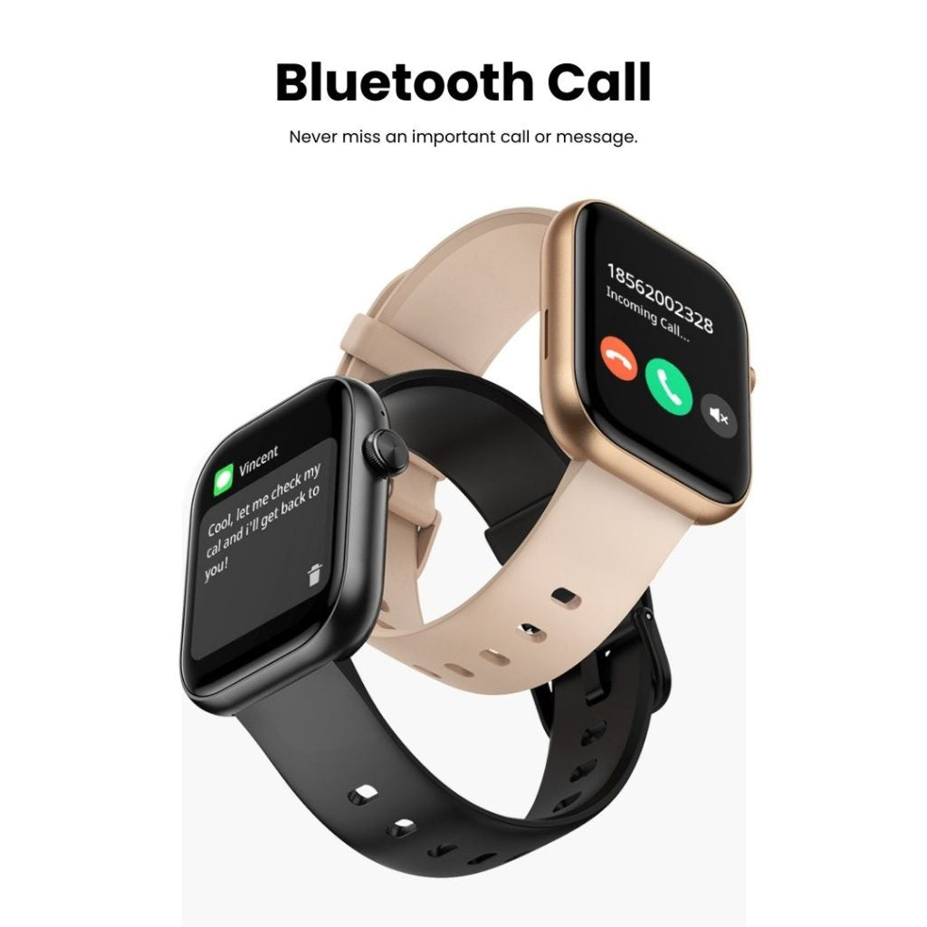 4llowHeart Smartwatch with Heart Rate & Bluetooth Calling UK