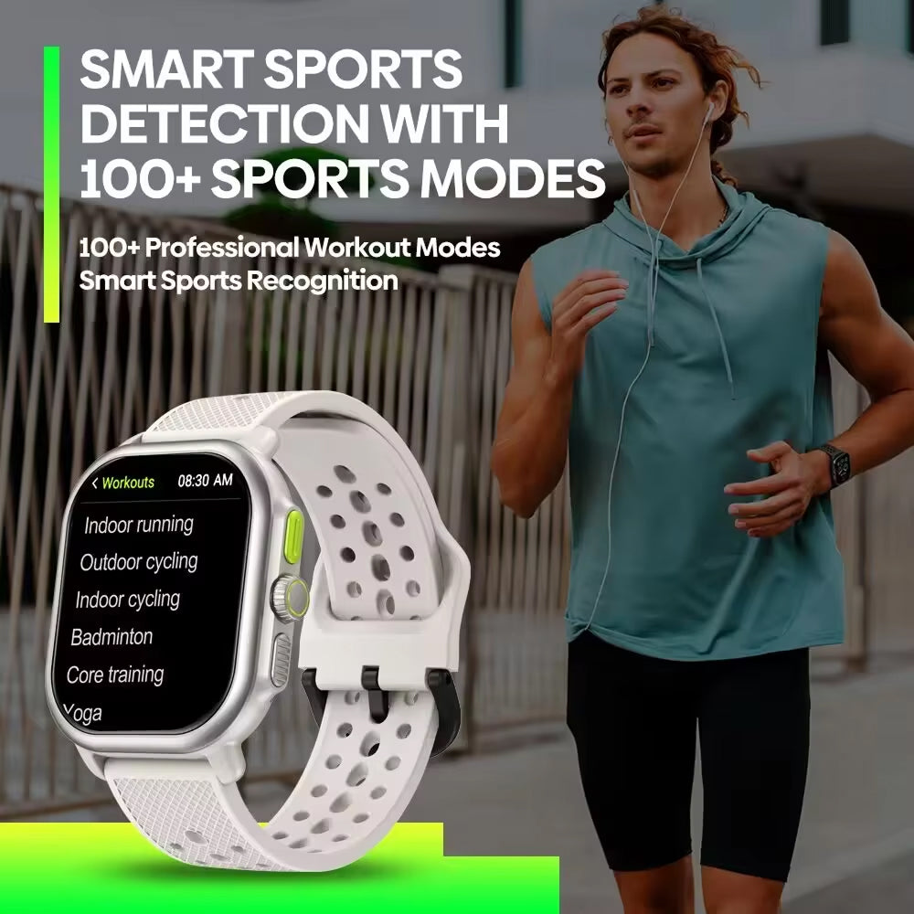 TimyTrack GPS Running Watch with AMOLED Display