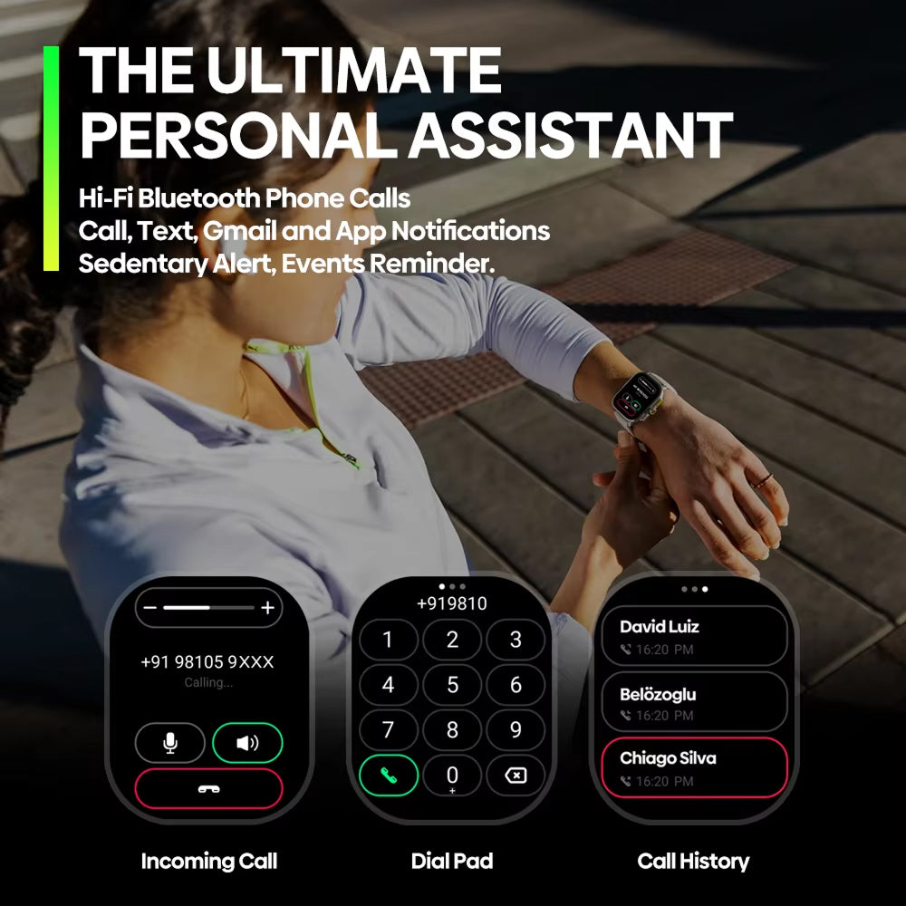 TimyTrack GPS Running Watch with AMOLED Display