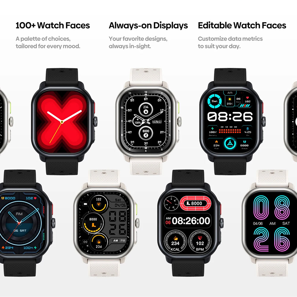 TimyTrack GPS Running Watch with AMOLED Display