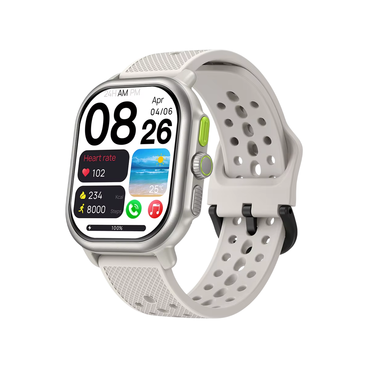 TimyTrack GPS Running Watch with AMOLED Display