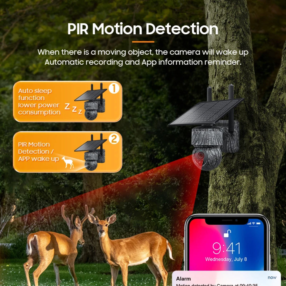 AstroHaw 4G Solar-Powered Wildlife & Trail Camera UK