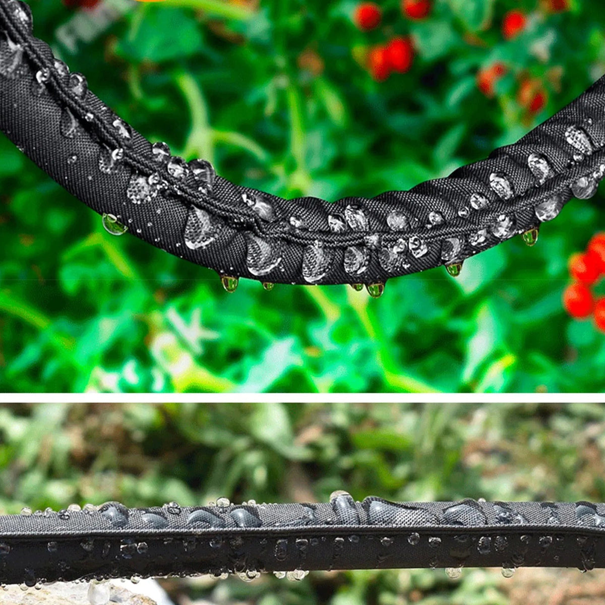 Soaklyx 100ft Garden Soaker Hose for Precision Root Irrigation