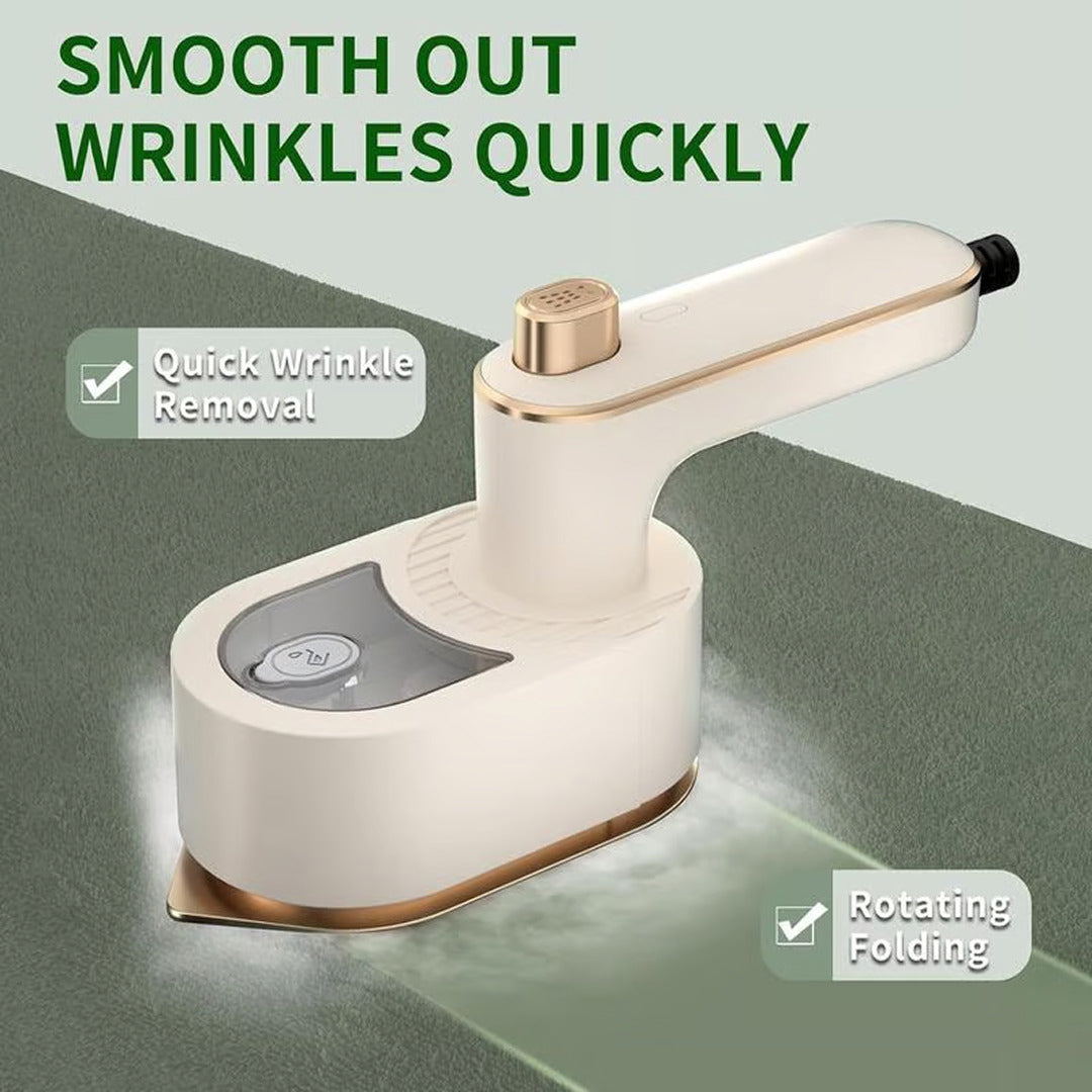 WrinkSteam Portable 2-in-1 Travel Clothes Steamer & Iron