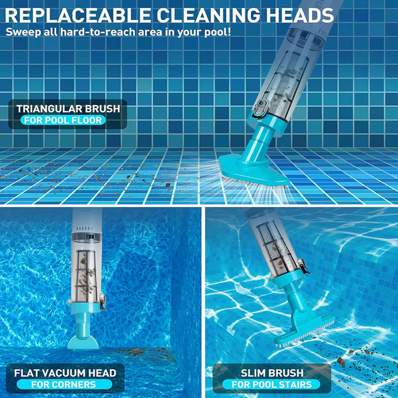 AquaVacim Cordless Pool Vacuum Cleaner for UK Pools