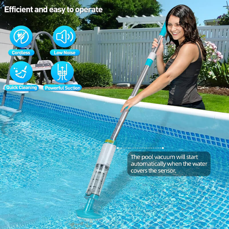 AquaVacim Cordless Pool Vacuum Cleaner for UK Pools