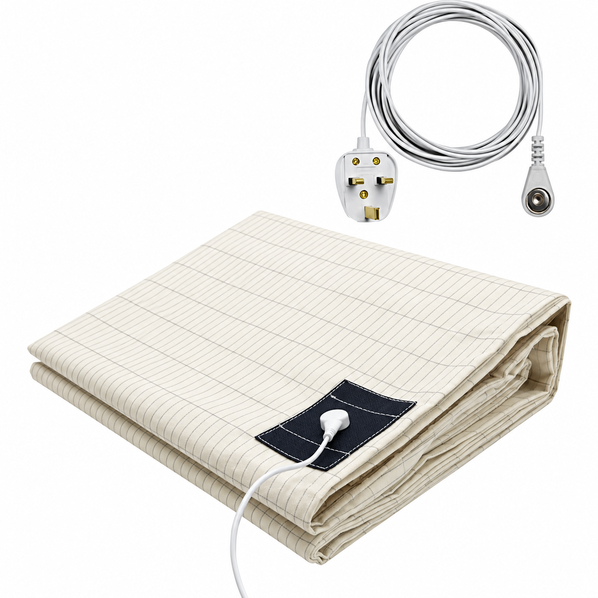 LieDowny Grounding Sheet | Organic Cotton & Silver Earthing Bed Sheet