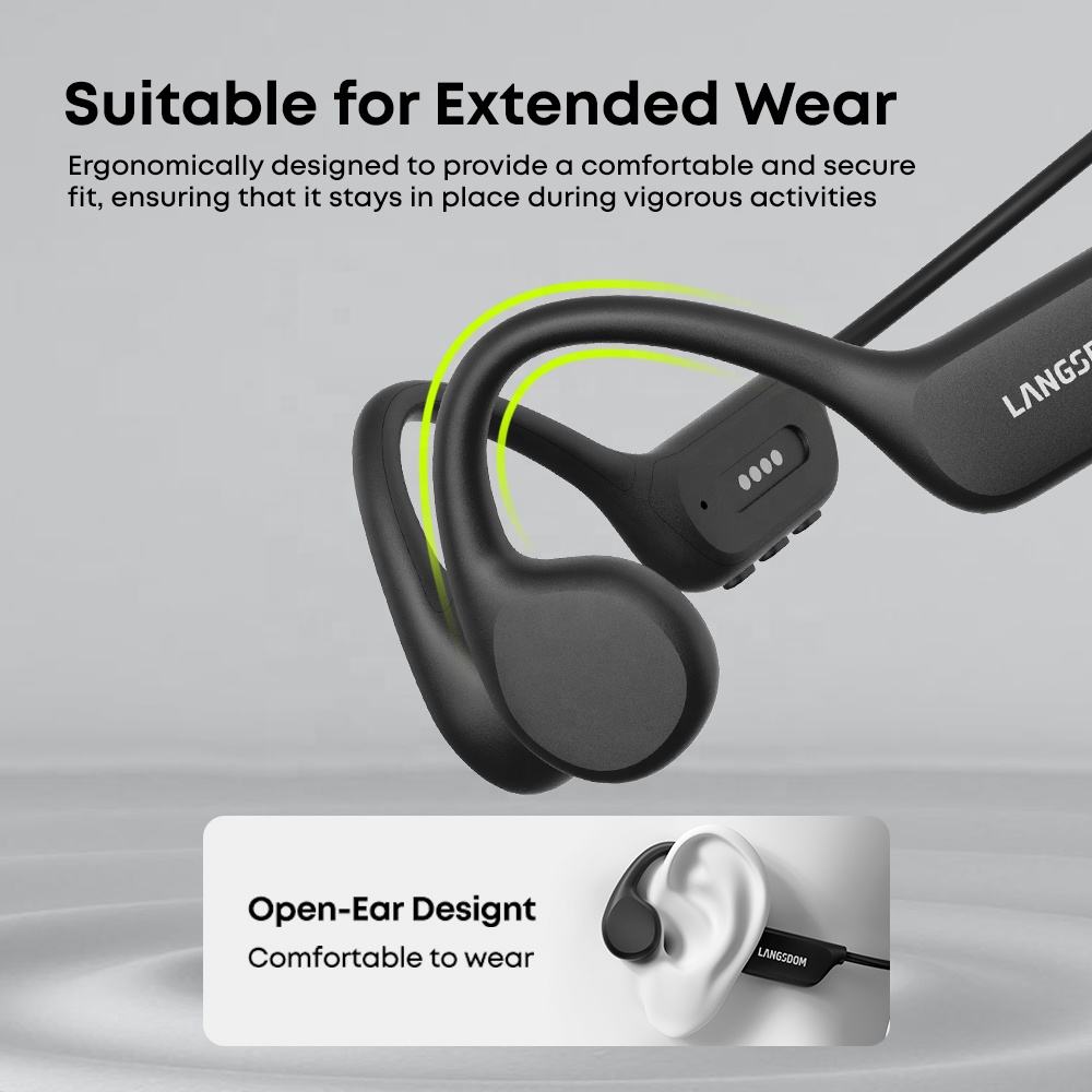 HeadyBud IPX8 Waterproof Bone Conduction Swimming Headphones UK