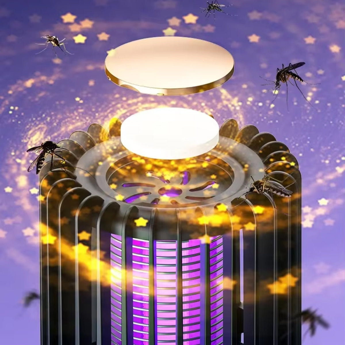 MozeeZap Mosquito Trap | Silent & Portable Indoor Bug Zapper UK