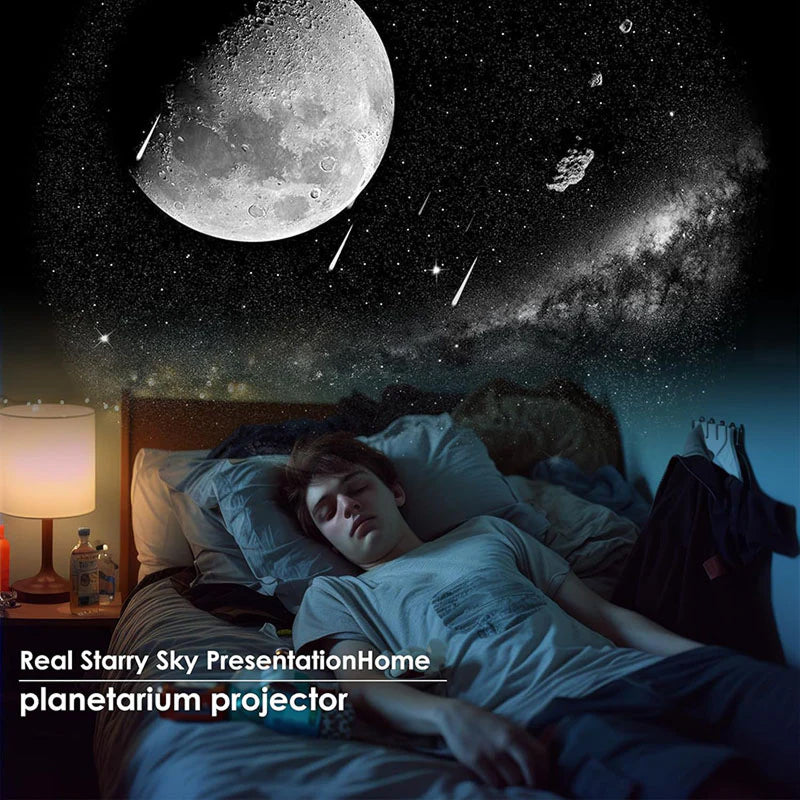 ObseVersy 4K HD Galaxy Projector with 13 Film Discs
