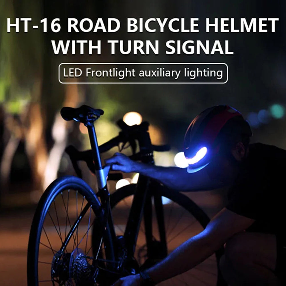 RideeMex Smart LED Cycling Helmet with Turn Signals & 3-Layer Protection