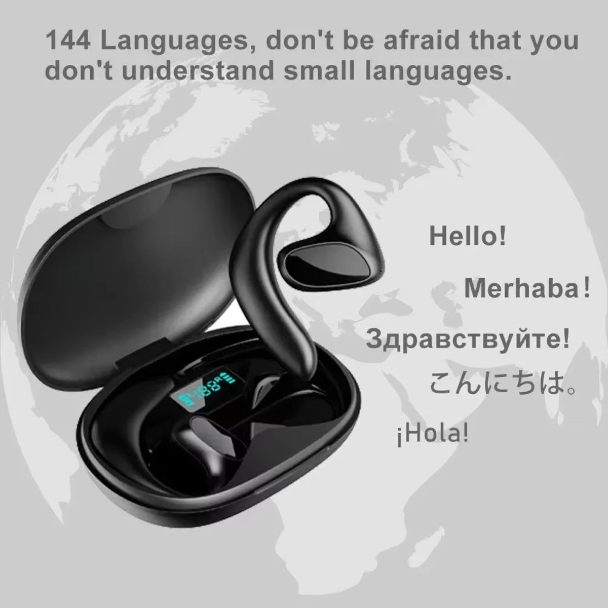 Tranzipod AI Earbud Translator 144 Languages UK