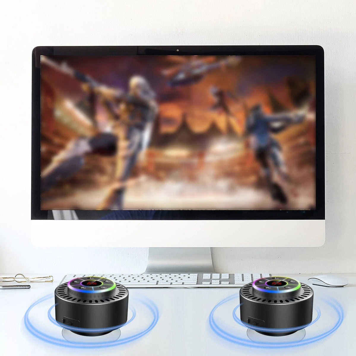 BathAqafi IPX7 Waterproof Bluetooth Speaker for Shower & Outdoors