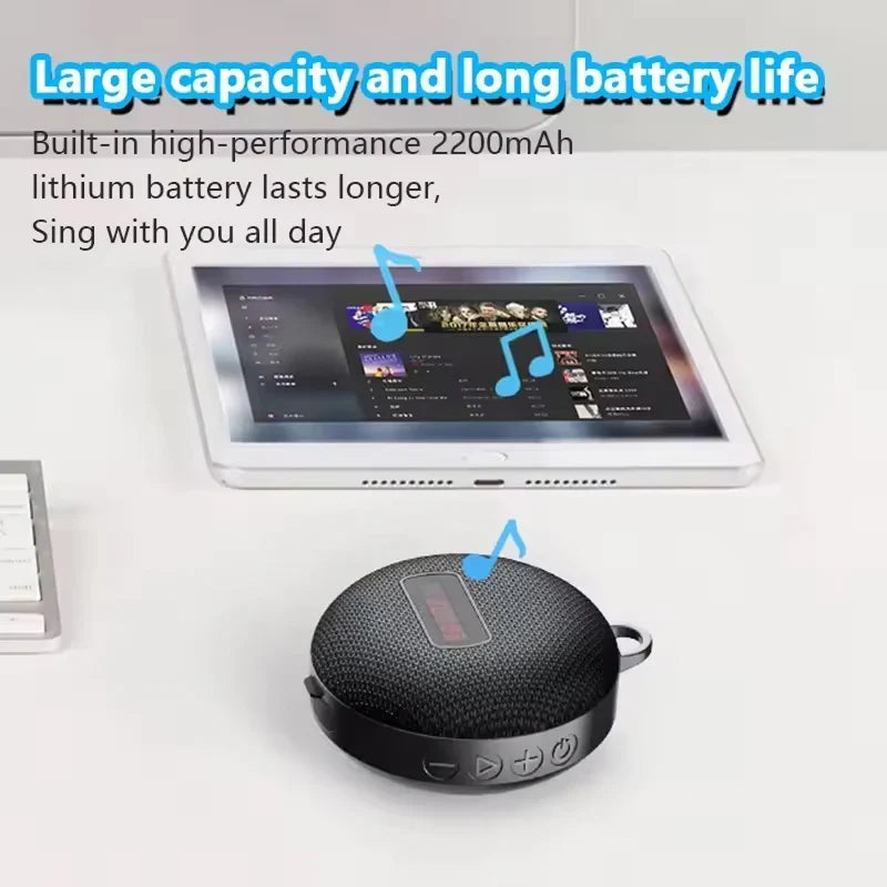 Bikeluxy IP67 Waterproof Bike Speaker | 10-Hour Battery & Bluetooth 5.0