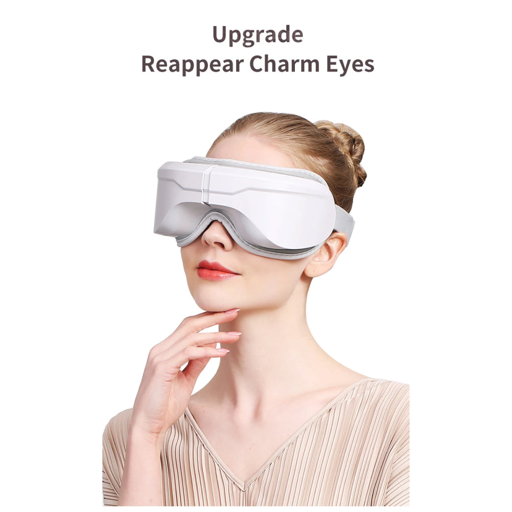 BlinkPam Portable Heated Eye Massager with Bluetooth