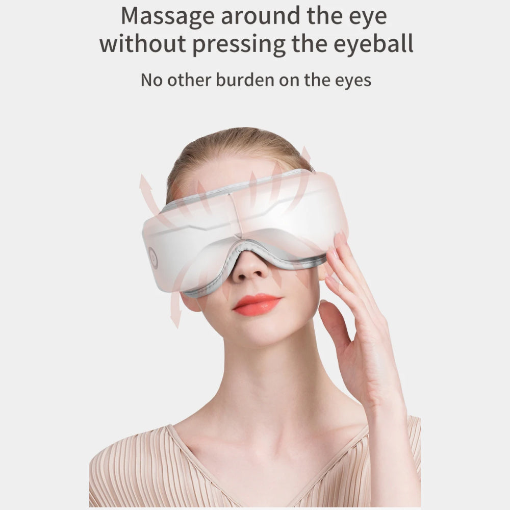 BlinkPam Portable Heated Eye Massager with Bluetooth
