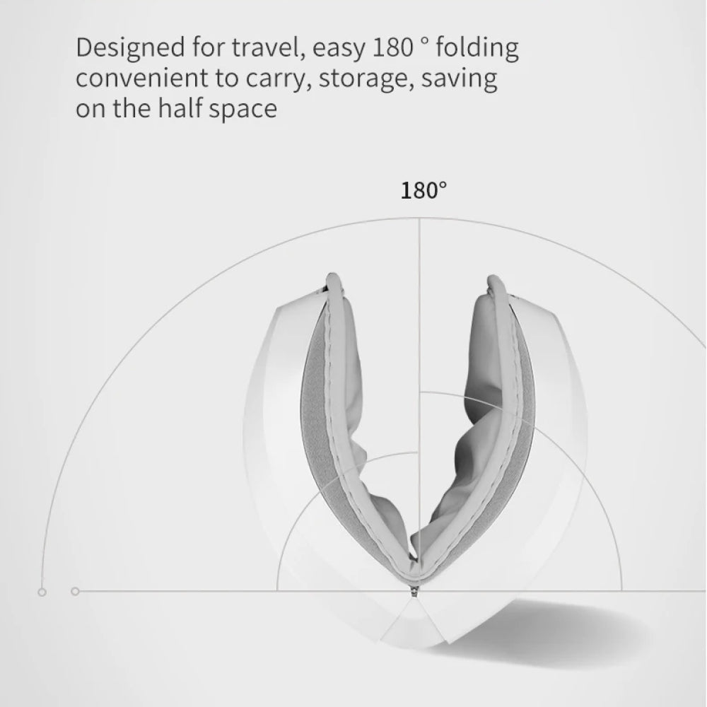 BlinkPam Portable Heated Eye Massager with Bluetooth