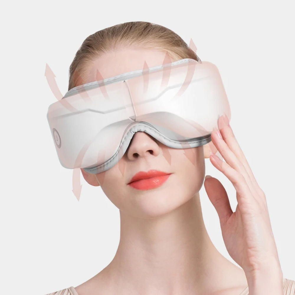 BlinkPam Portable Heated Eye Massager with Bluetooth