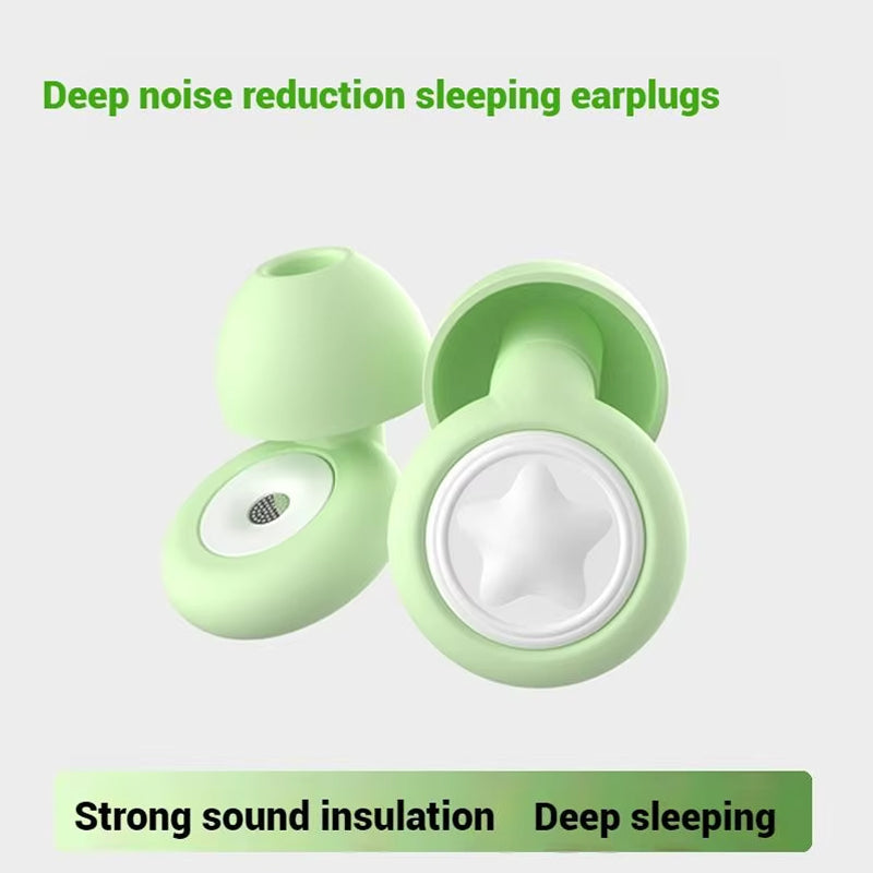 BudSnuji 45dB Silicone Noise Reduction Earplugs for Snoring