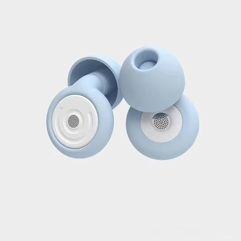 BudSnuji 45dB Silicone Noise Reduction Earplugs for Snoring