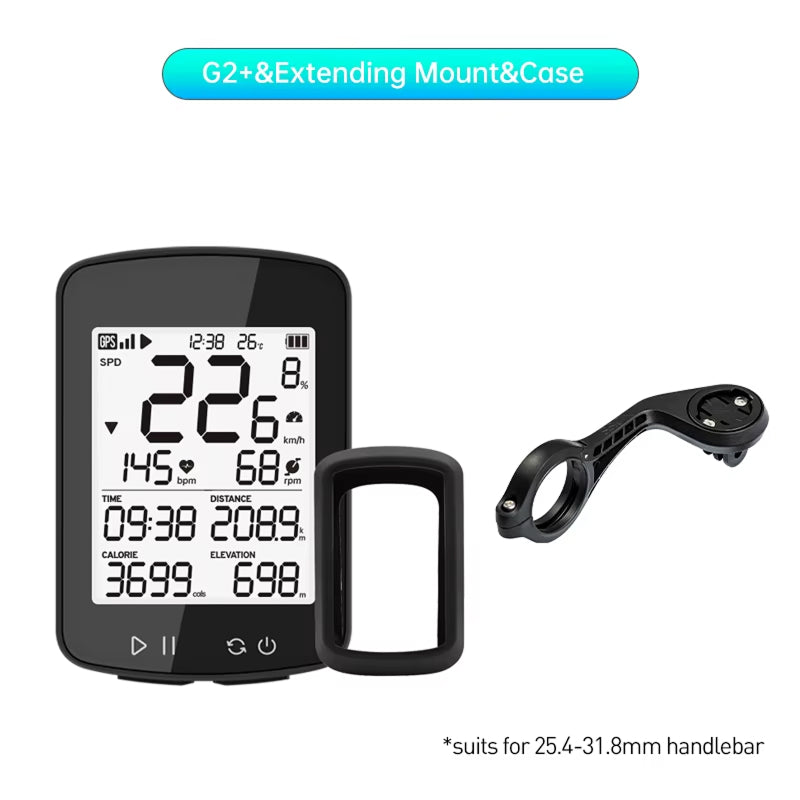 ByPeedtal Bike Speedometer & GPS Cycling Computer | 29h Battery & IPX7