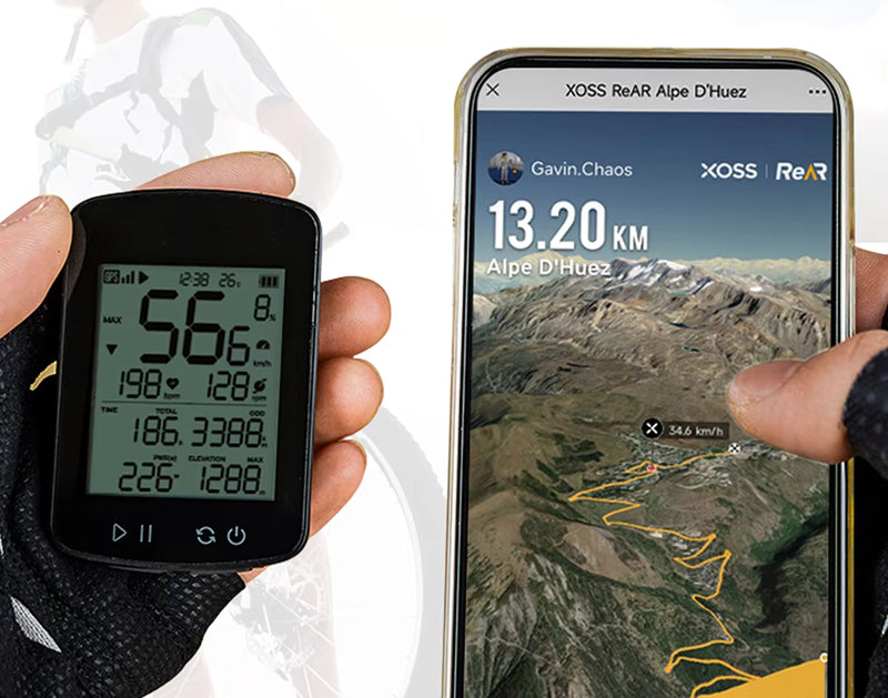 ByPeedtal Bike Speedometer & GPS Cycling Computer | 29h Battery & IPX7
