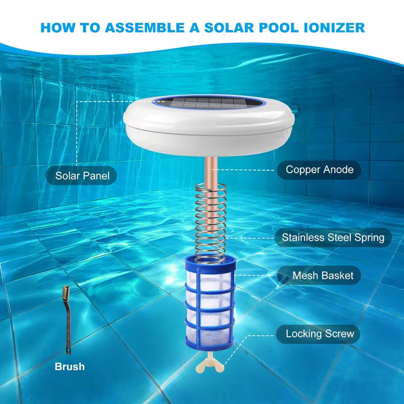 IonaraSol Solar-Powered Mineral Pool Purification System