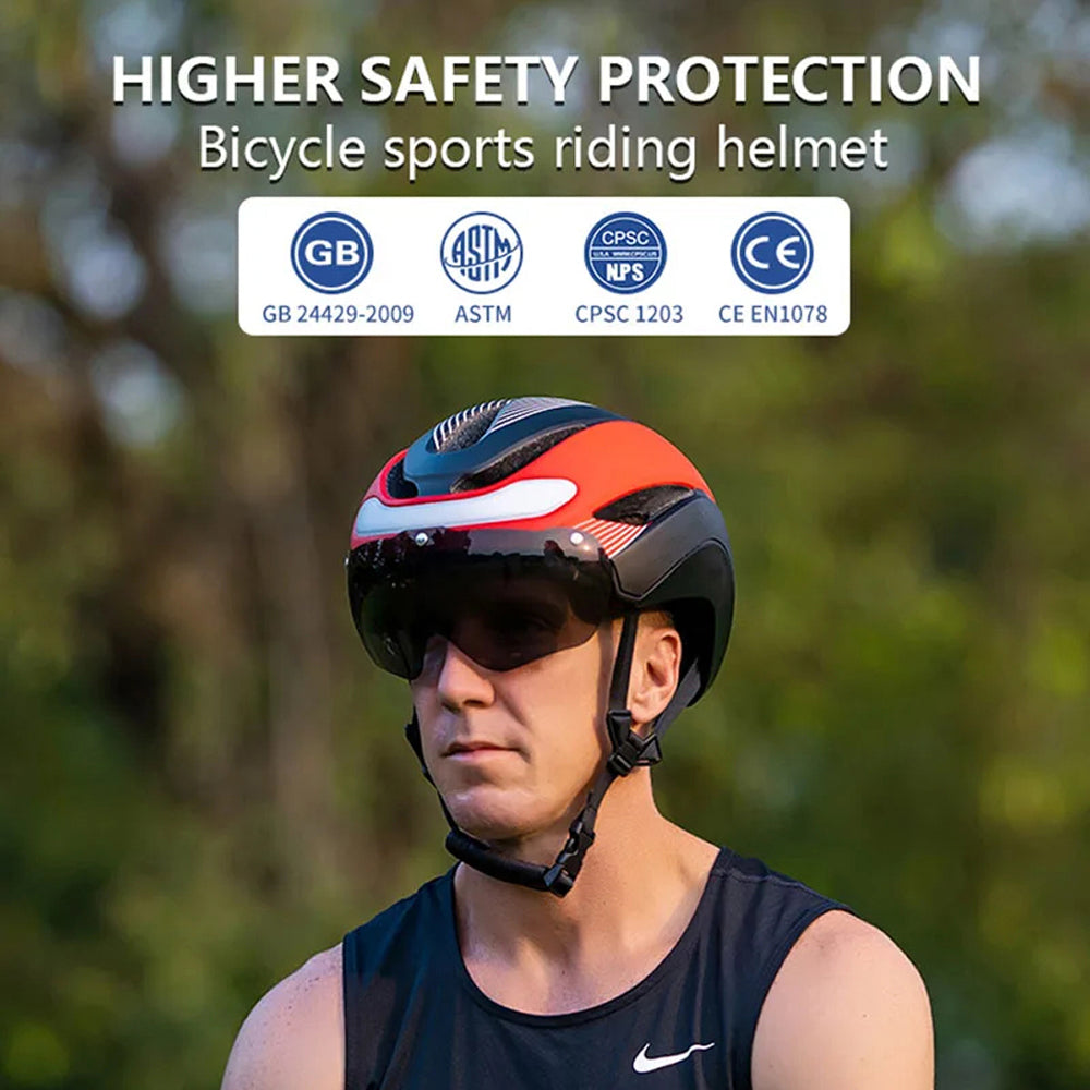 RideeMex Smart LED Cycling Helmet with Turn Signals & 3-Layer Protection