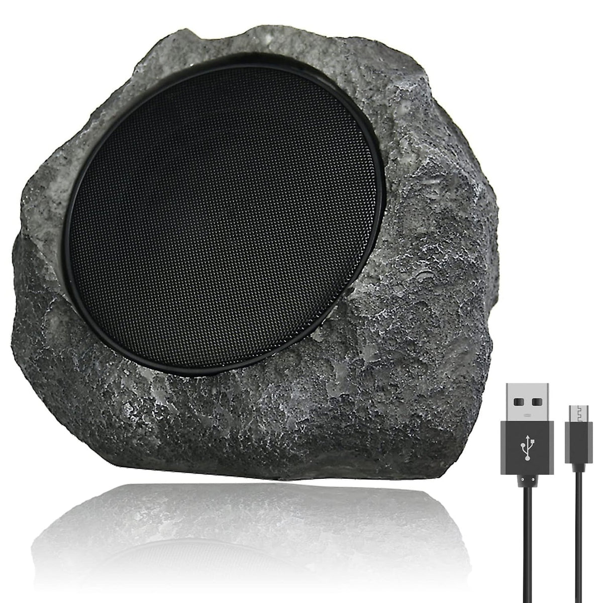 CairnVox Solar Powered Waterproof Outdoor Rock Speakers