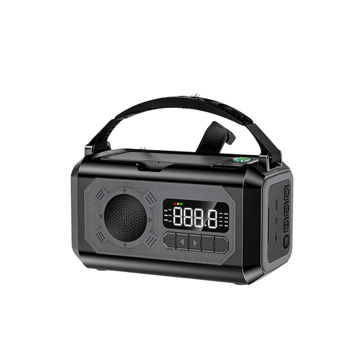 CastyClim Emergency Weather Radio with Solar and Hand Crank