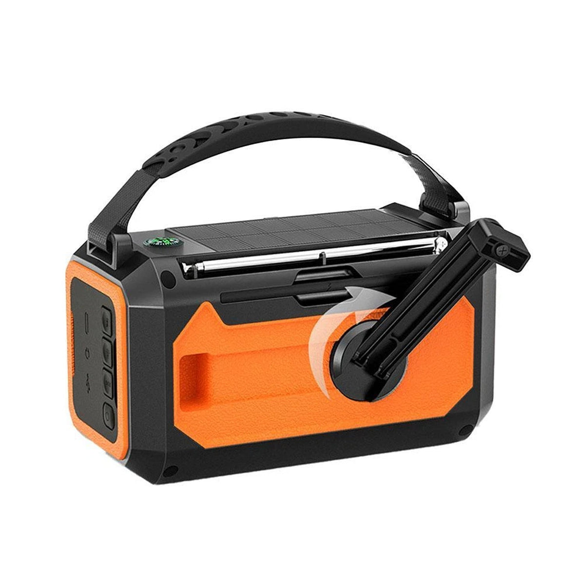 CastyClim Emergency Weather Radio with Solar and Hand Crank