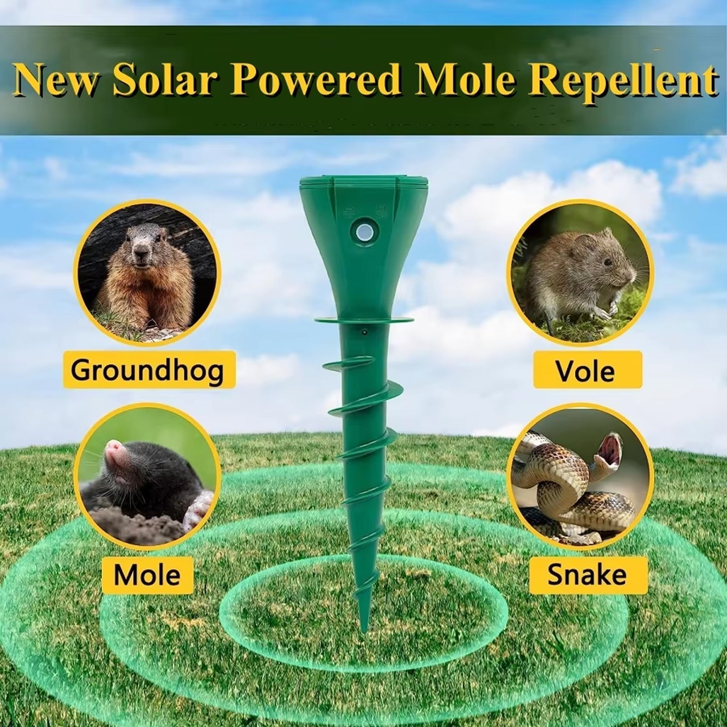ChaseRiff Solar Pest Repeller