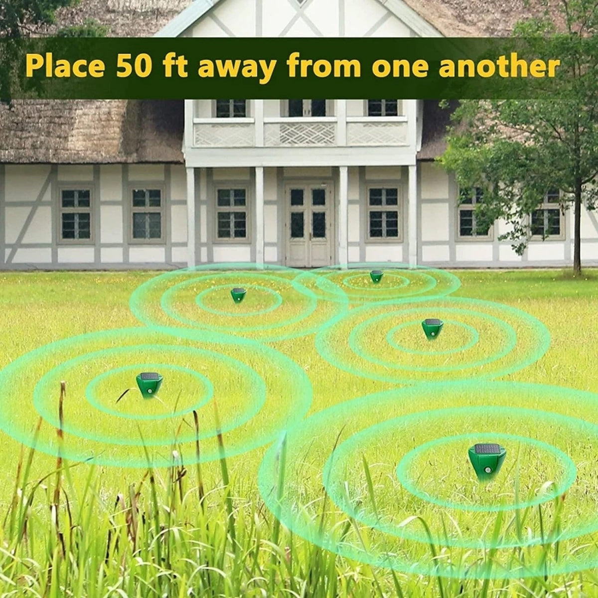 SlytRatle Solar-Powered Snake Repeller for UK Gardens