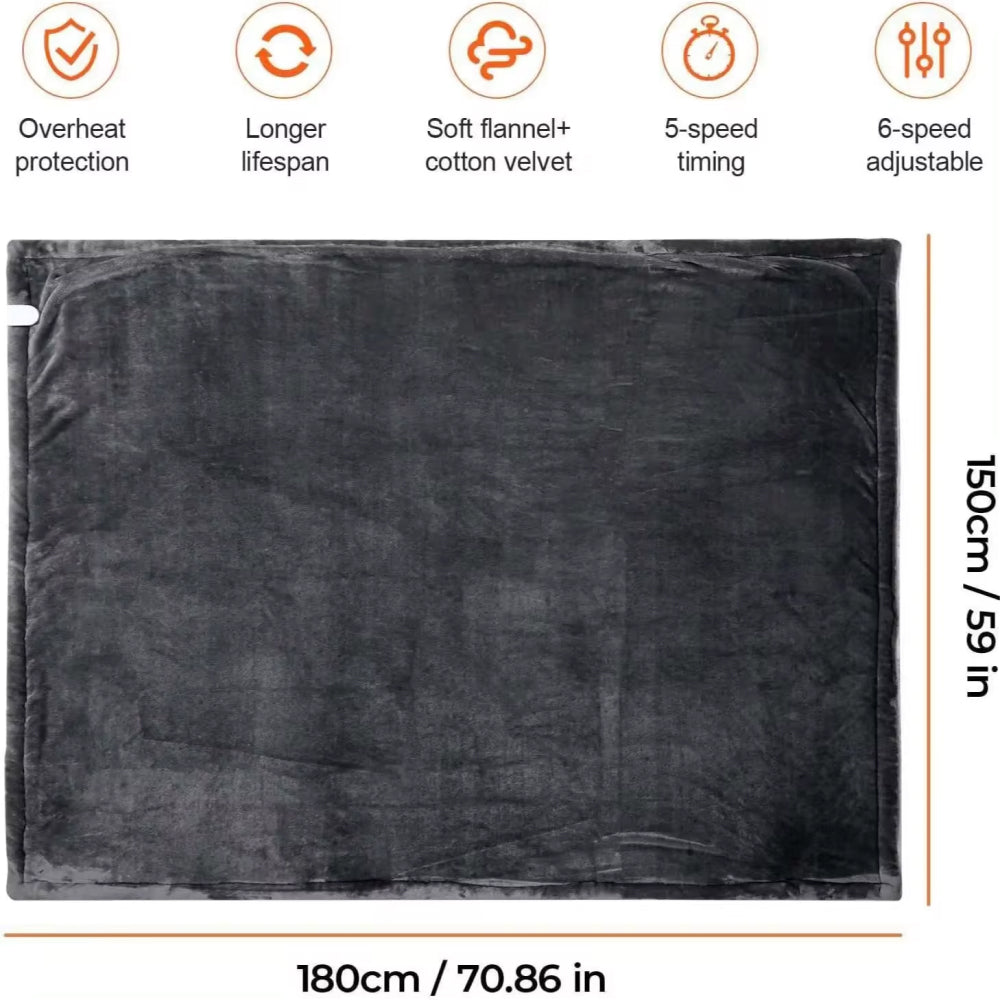CozyVolt Heated Throw Blanket