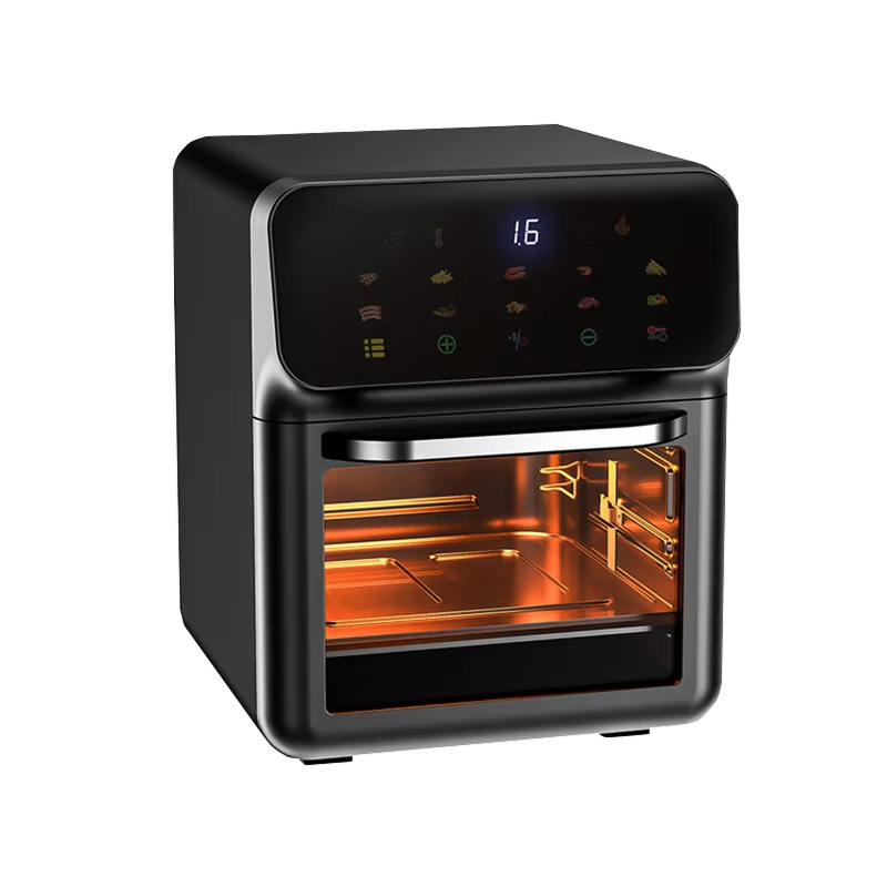 Crisvora 10L Digital Air Fryer with Viewing Window & 360° Air Circulation