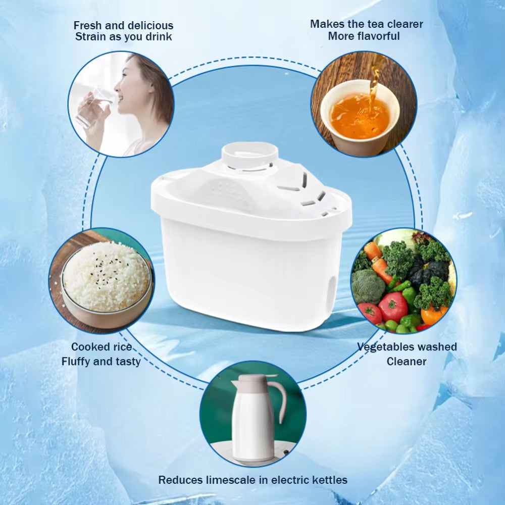CrysTap 3.5L Water Filter Pitcher for Purer Drinking Water