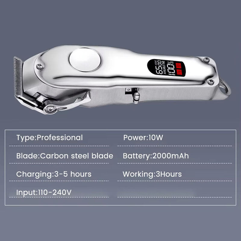 CuttiGogi Low-Noise Dog Clippers | Rechargeable Pet Hair Trimmer