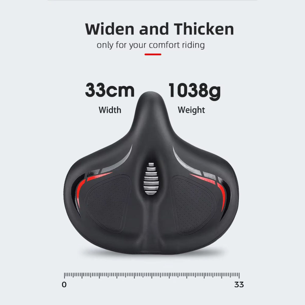 DasizRex Women's Ergonomic Bike Saddle - Ultimate Comfort & Pressure Relief