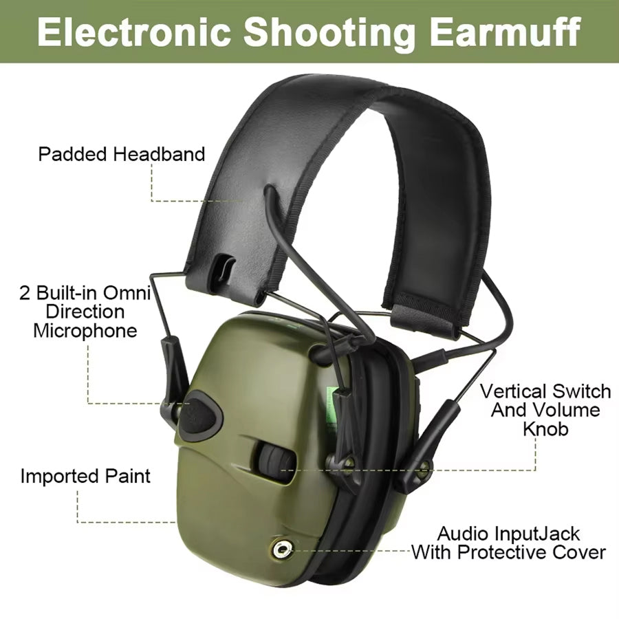 DecilMaxi Electronic Hearing Protection for Range and Hunting UK