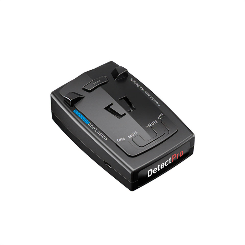 DetectPro Radar Detector with Voice Alerts & False Alert Filtering
