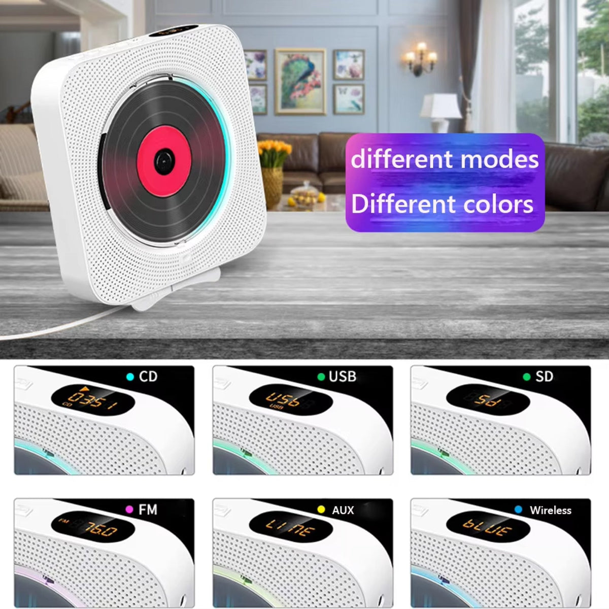 DiscGini Portable CD Player
