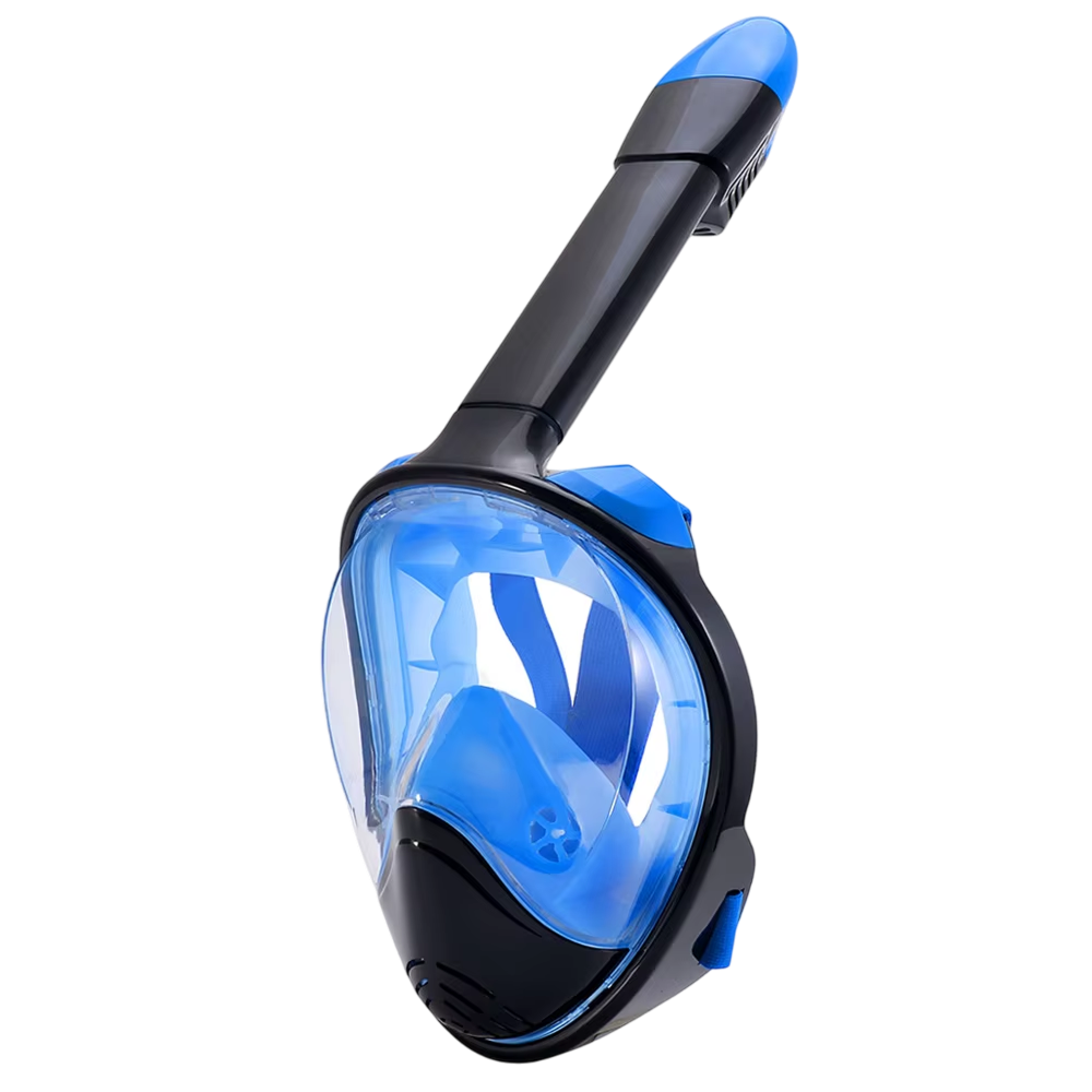 Divymask Anti-Fog Full Face Snorkel Mask with Camera Mount