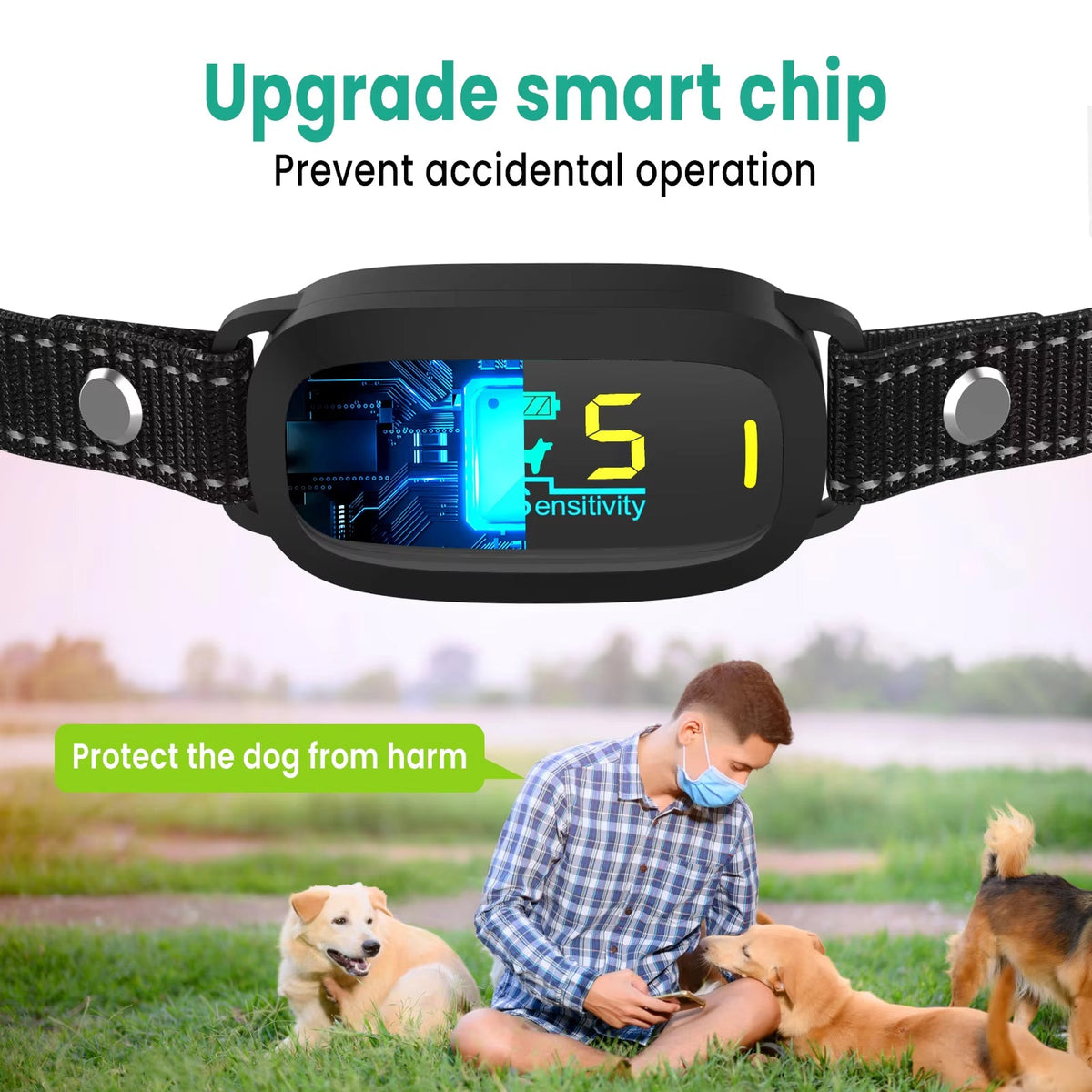 DogConny Smart Anti Bark Collar for Dogs