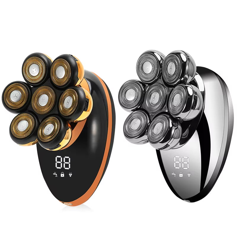 DomeeGlix 7D Bald Head Shaver & 5-in-1 Grooming Kit UK